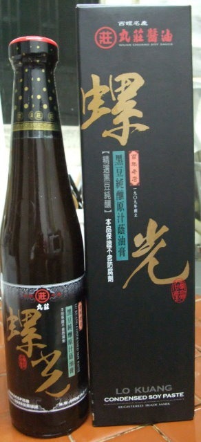 丸莊螺光黑豆原汁蔭油膏 丸莊螺光-001