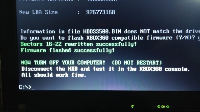 Xbox 360HDDHACKR-12