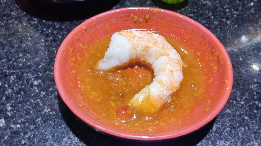 雲丹醬油跟蝦子、鮭魚子根本絕配