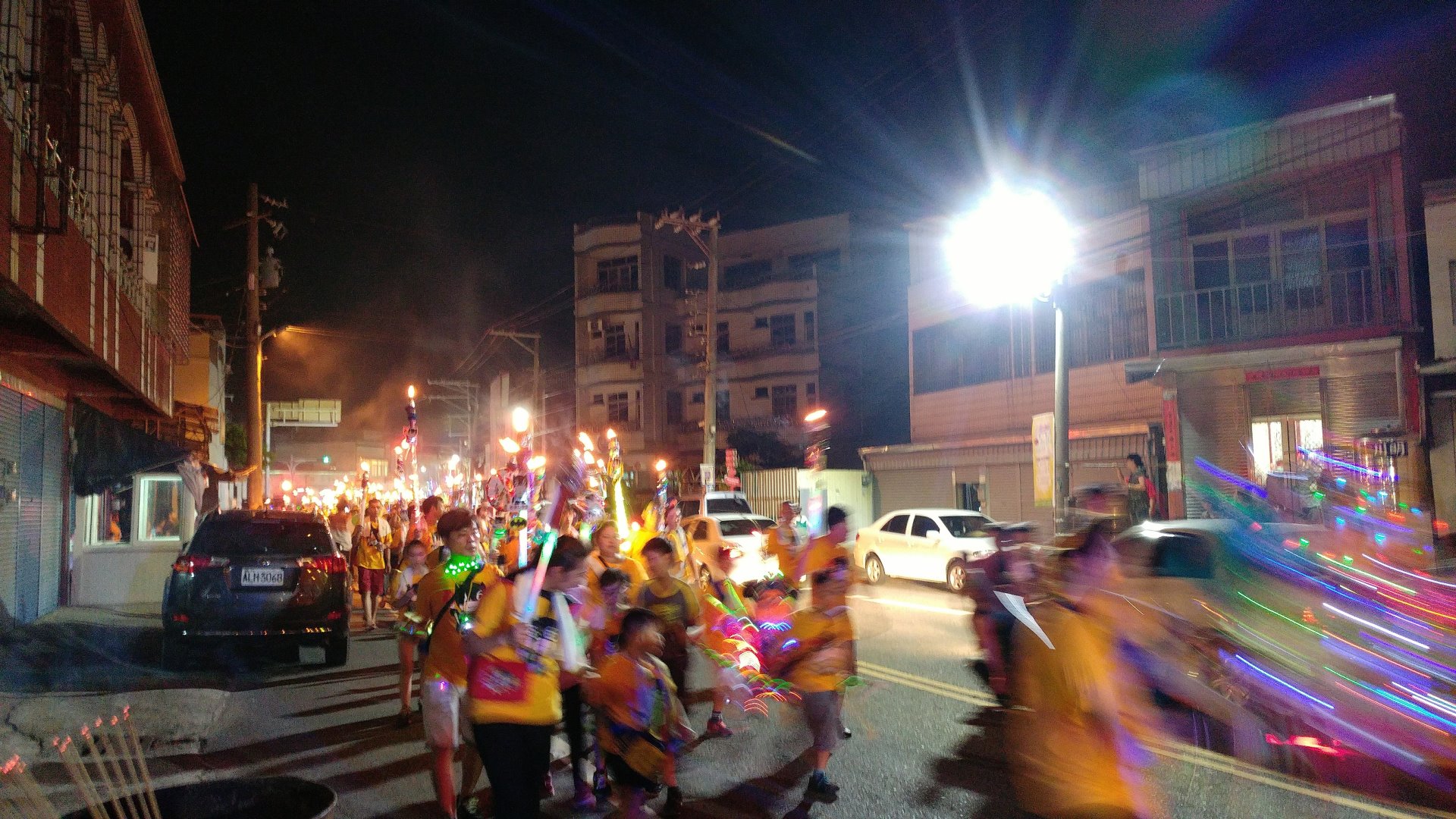 過溝 建德宮 火燈夜巡