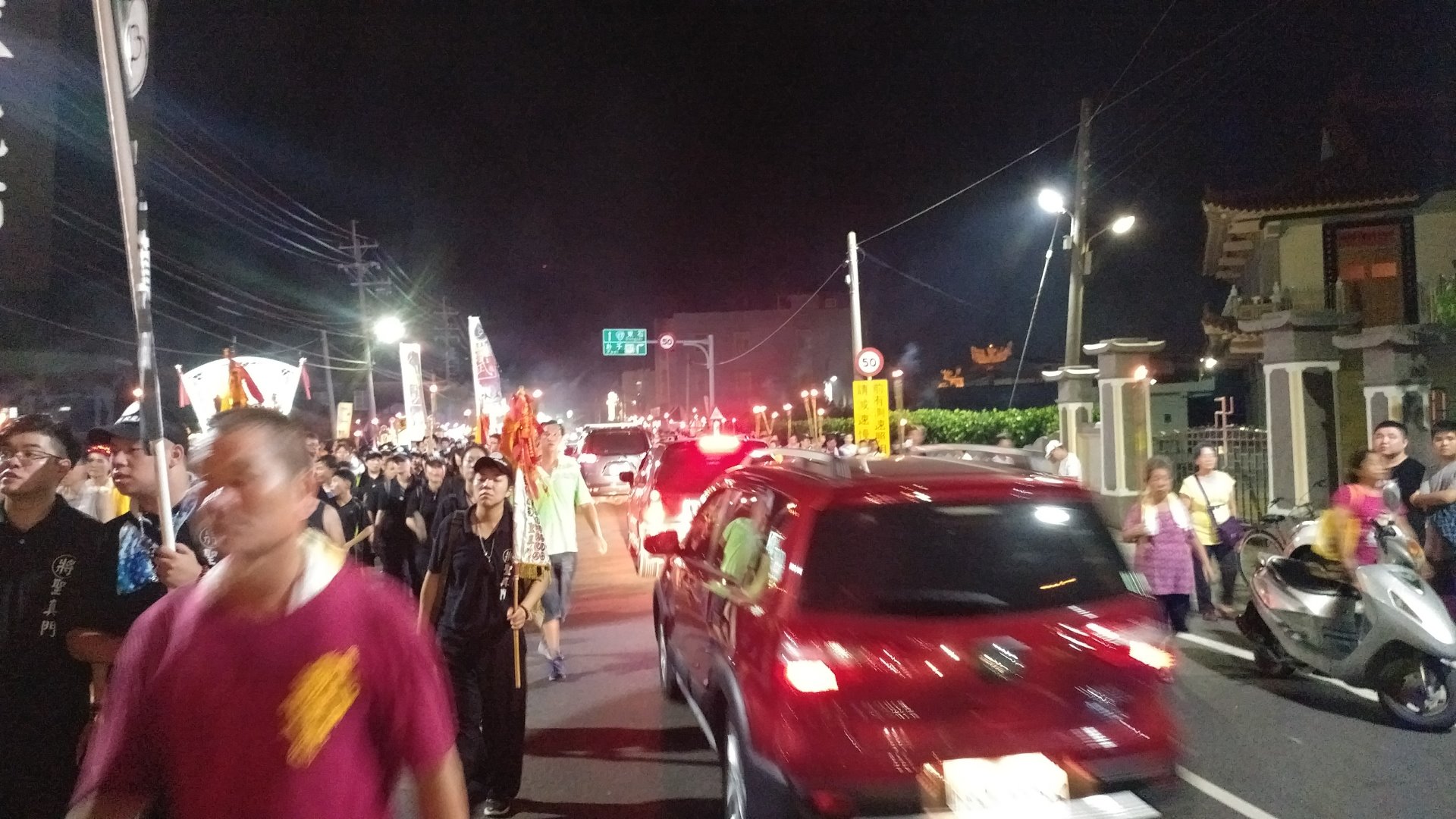 過溝 建德宮 火燈夜巡