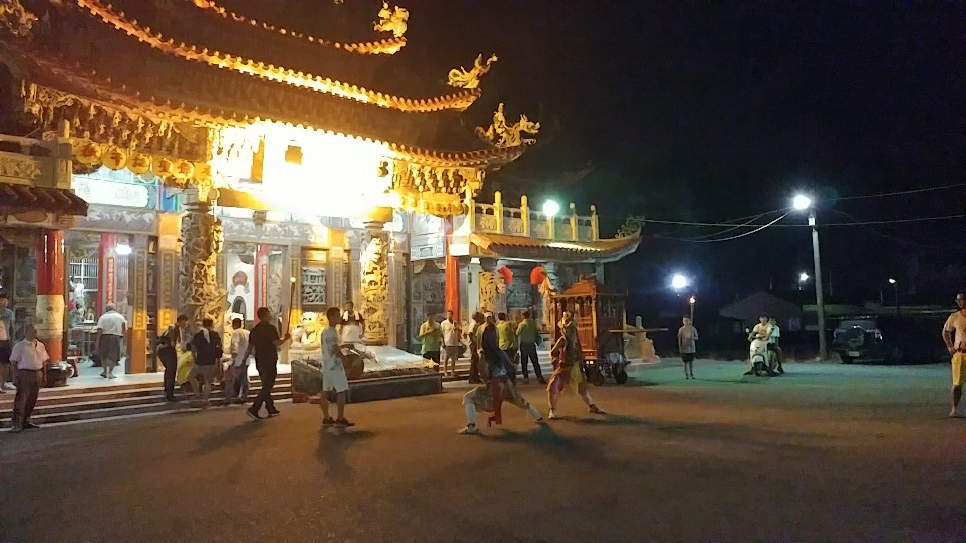 過溝 建德宮 火燈夜巡