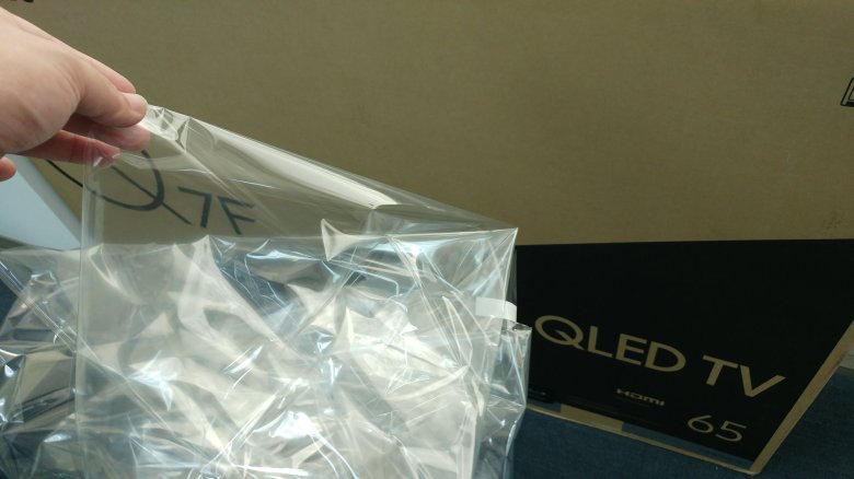 SAMSUNG Q7F螢幕的保護貼