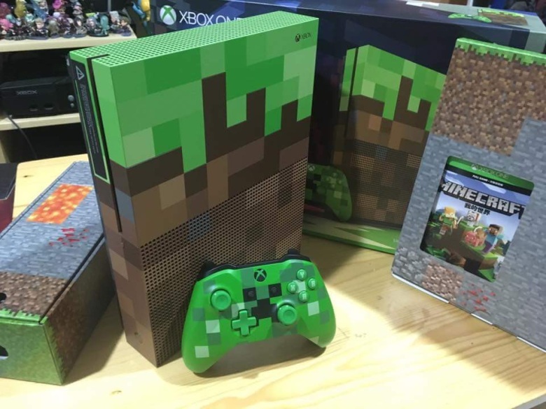 Xbox One S Minecraft Limited Edition Console《我的世界》特別主機 提供者：Hou Yang