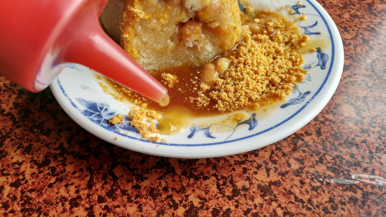 老店 肉粽 菜粽 辣椒醬