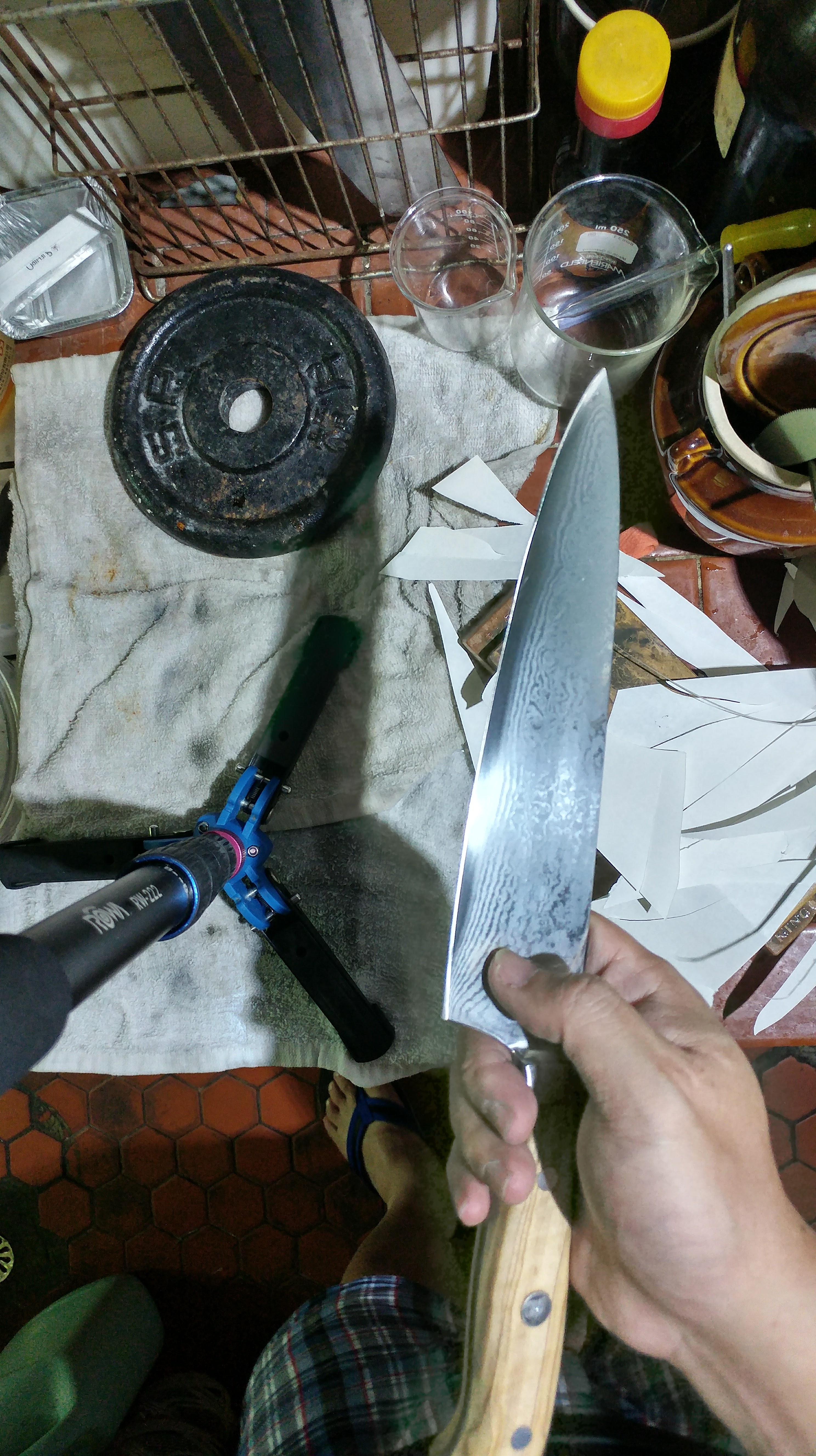 如果不磨掉ChefsTalk Knife