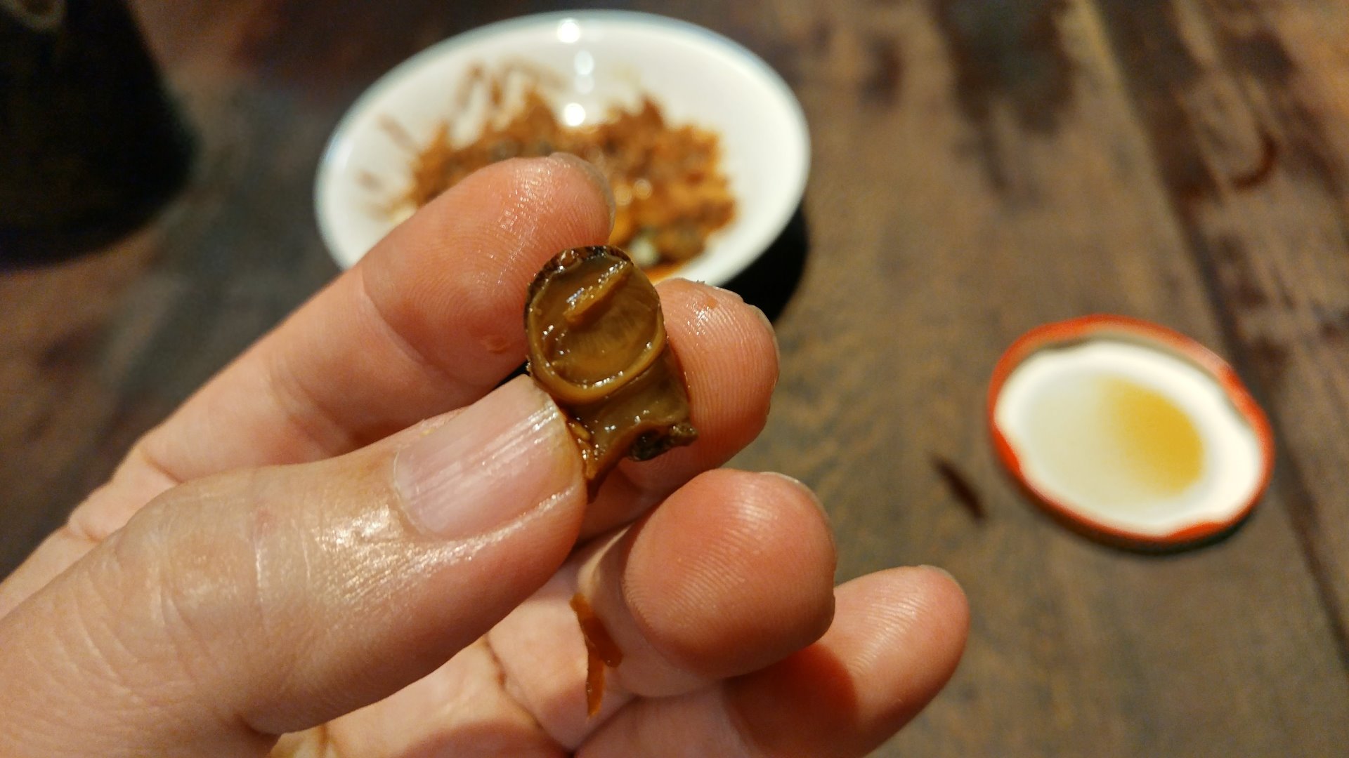 布袋港的珠螺膎