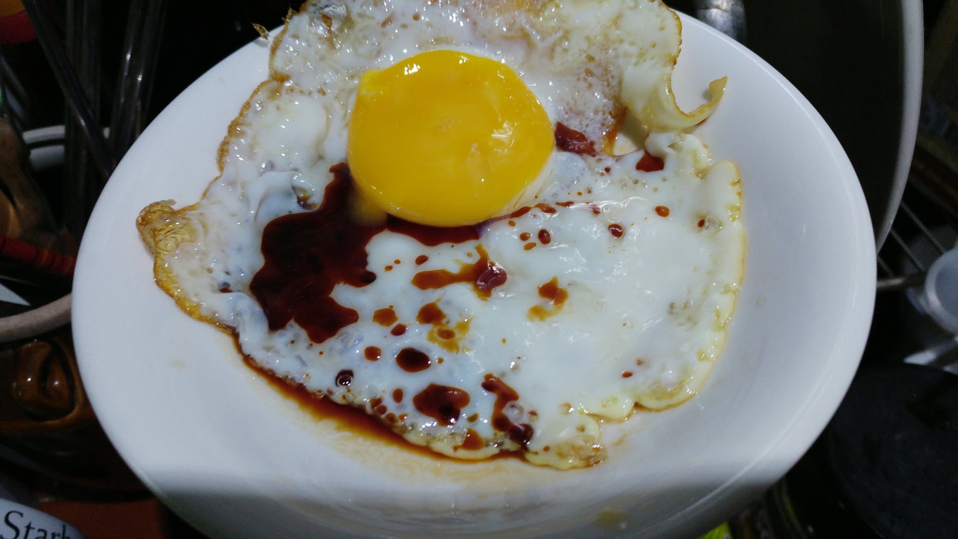 御用蔵生 測試醬油 荷包蛋