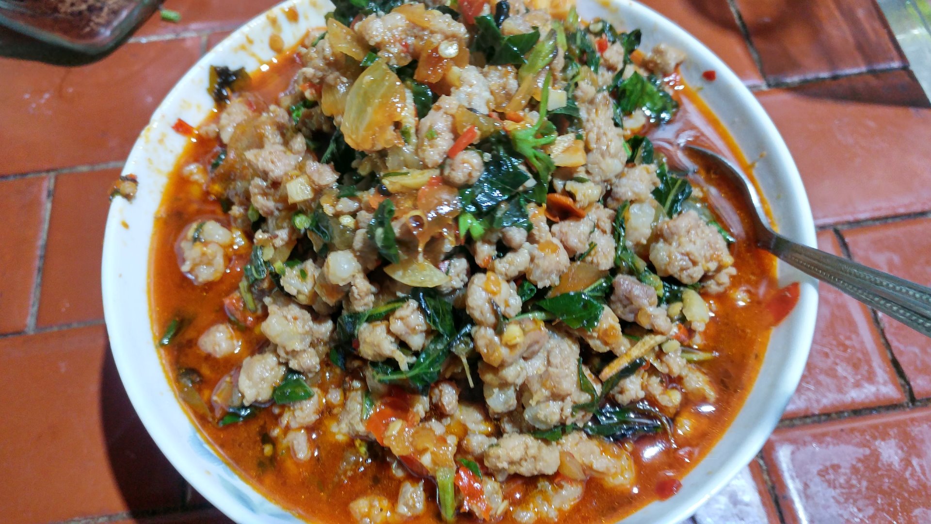 第二次煮打拋豬肉