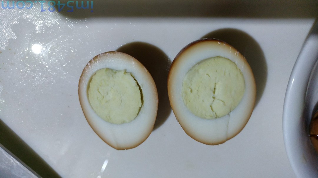 金蘭便利滷味醬滷出的滷蛋，滷的時間約50~55分鐘