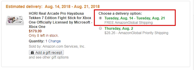 HORI Real Arcade Pro Hayabusa Tekken 7 Edition Fight Stick for Xbox One Officially Licensed by Microsoft - Xbox One-01