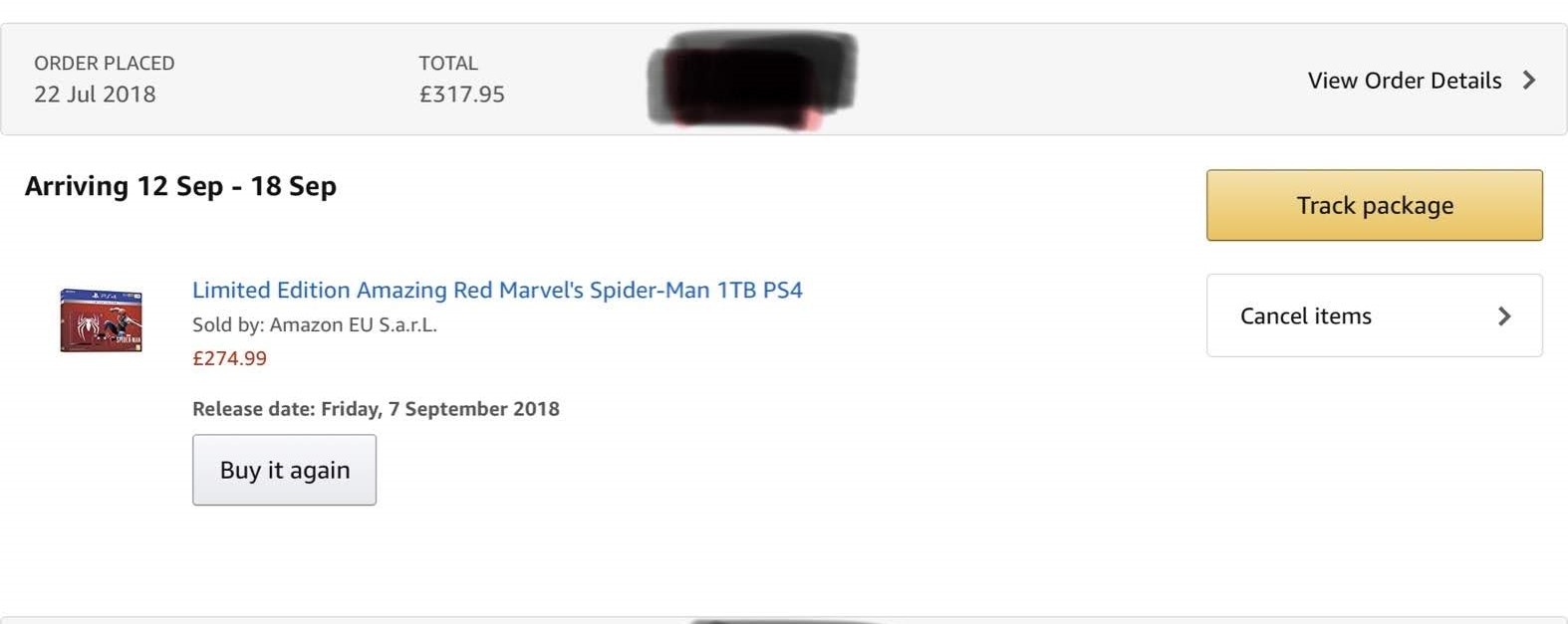 PS4Amazing Spider man-01