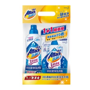 一匙靈 抗菌EX 3倍濃縮科技潔淨洗衣精