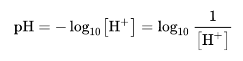 pH的計算公式