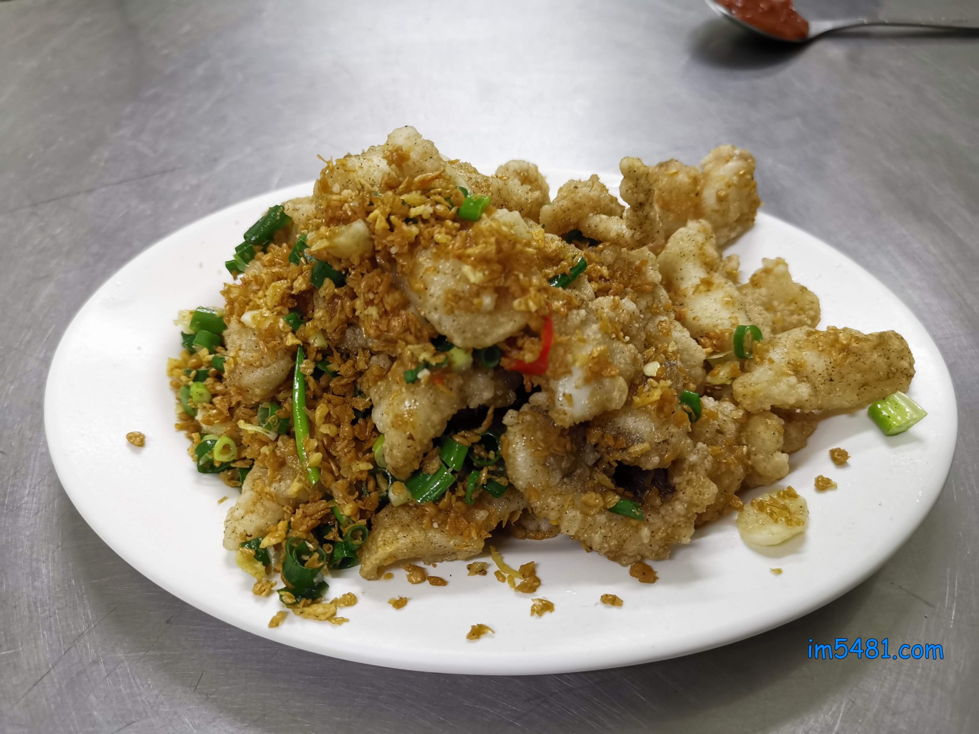 基隆武隆街的蒜香透抽