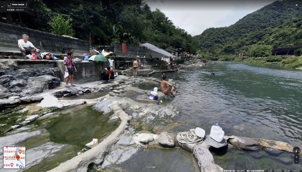 2015年的烏來野溪溫泉