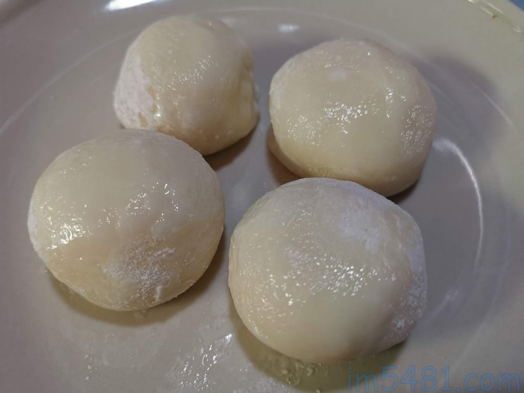 退好冰的杜老爺麻糬冰淇淋