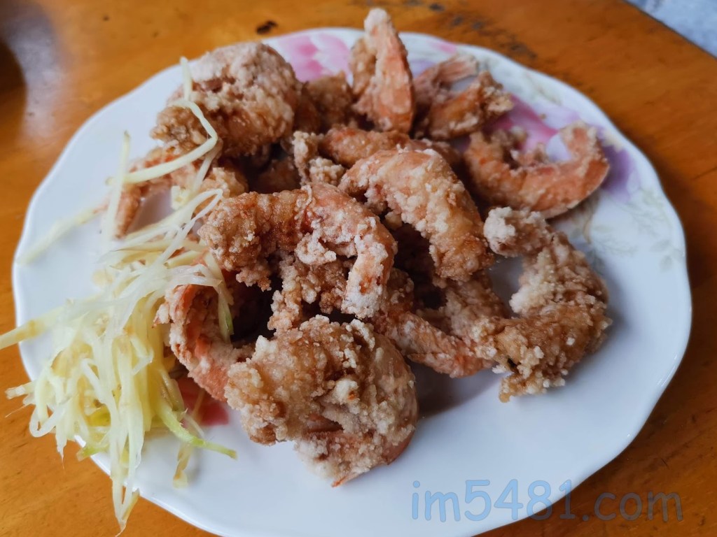 基隆三姐妹熱炒店-蝦仔酥