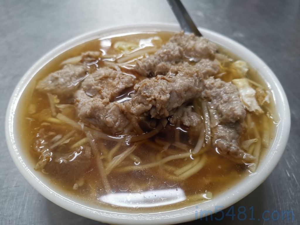 基隆韓國沙茶大眾魷魚羹-大碗赤肉羹麵