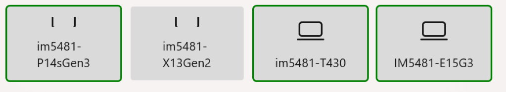 無框線的滑鼠(Mouse Without Borders)-狀態色彩