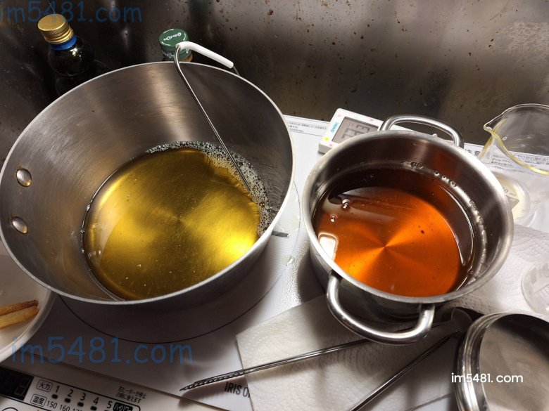 實驗完的虎尾農會花生油準備作資源回收